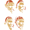 Existential Santas in Sunglasses