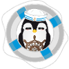 Capitaine pingouin – Motif marin maritime