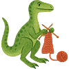 Dino Knits Cozy Craft