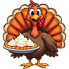 Thanksgiving Drôle Dinde de Thanksgiving