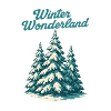 Winter Wonderland Fir Trees