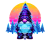KI GNOME - Synthwave Retrowave 80s