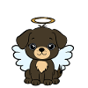 Dog with wings