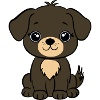 Chiot brun