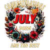 CONGRATULATIONS JULY