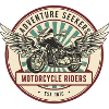 Abenteuer Motorradfahrer Motorrad