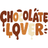 Schoko-Liebhaber Retro Style – Chocolate Lover
