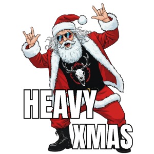Headbangender Santa - Heavy Xmas