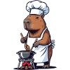 Chef Capybara Chef au Pot