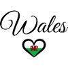 Wales Herzkleidung
