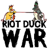 Fight for Rope Cartoon Ducks