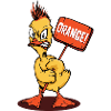 Angry Duck Punk Orange