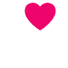 J’aime Judith Coeur rose J’aime Judith