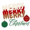 Christmas Letter Ornaments