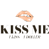 Kiss Motif: Lips and Dollar Slogan