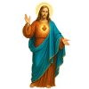 Sacred Heart Iconic Print
