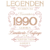 35ème Anniversaire Légende Novembre Millésime 1990