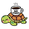 Turtle Zen Café No Stress