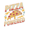 Pizza Powered - Retro Pizza