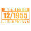 Édition Limitée 70ème Anniversaire - ꝏ Approvisionnement 12/1955