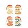 Santa Philosophers Quartet