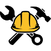 Handwerker & Bauarbeiter | Werkzeug Logo