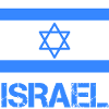 Flagge Israels mit Davidstern