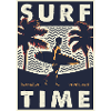 Surfer Time Retro Waves