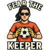 Fear The Keeper Football Goalkeeper Goalkeeper