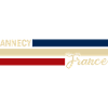 France - Annecy - France - Drapeau - Rayures