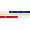 France - Annecy - France - Drapeau - Rayures