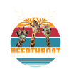 Giraffes in a Retro Sunset DEEPTHROAT