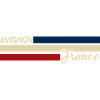 France - Avignon - France - Drapeau - Rayures