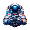 Astronaute Gaming Gamer