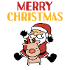 Frohe Weihnachten - Weihnachtsmann Geschenkidee