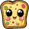 Kawaii Pizza Slice Face