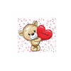 Teddy bear with heart