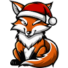 Fuchs Weihnachten