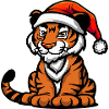 Tiger Christmas