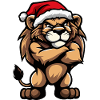 Lion Christmas