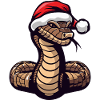 Snake Cobra Christmas