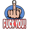 Mittelfinger Stinkefinger Fuck You Design