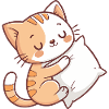 Happy Cat Cuddle