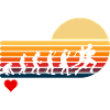 Rugby Retro Evolution Sunset