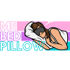Me Bed Pillow Dream Illustration