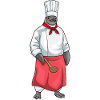 Pinguin Koch Kochlöffel Kochen