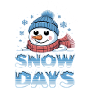 Snow Days Snowman Pride Tee