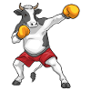 Kuh Boxer Boxhandschuhe Boxen