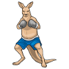 Känguru Boxer Boxhandschuhe Boxen