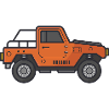 Dessin animé Jeep
